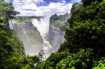  Victoria Falls rainbow 