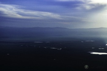  Looking down at Ngorongoro Crater 